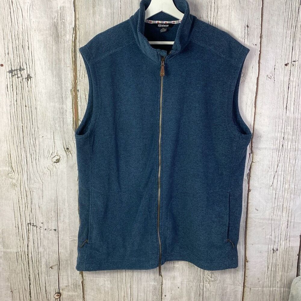 Sherpa Ropla Fleece Vest Neelo Blue Size XXL/2XL  D